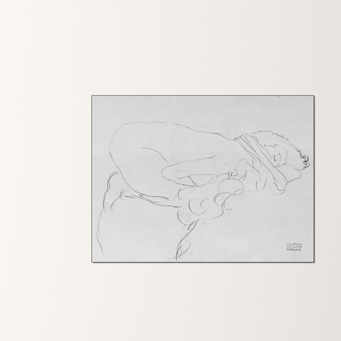 Gustav Klimt - Wrapped Canvas Print, 60cm H x 80cm W x 1.8cm D