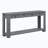 3-Drawers Storage  Console Table with Bottom Shelf for Entryway Hallway-1688039526