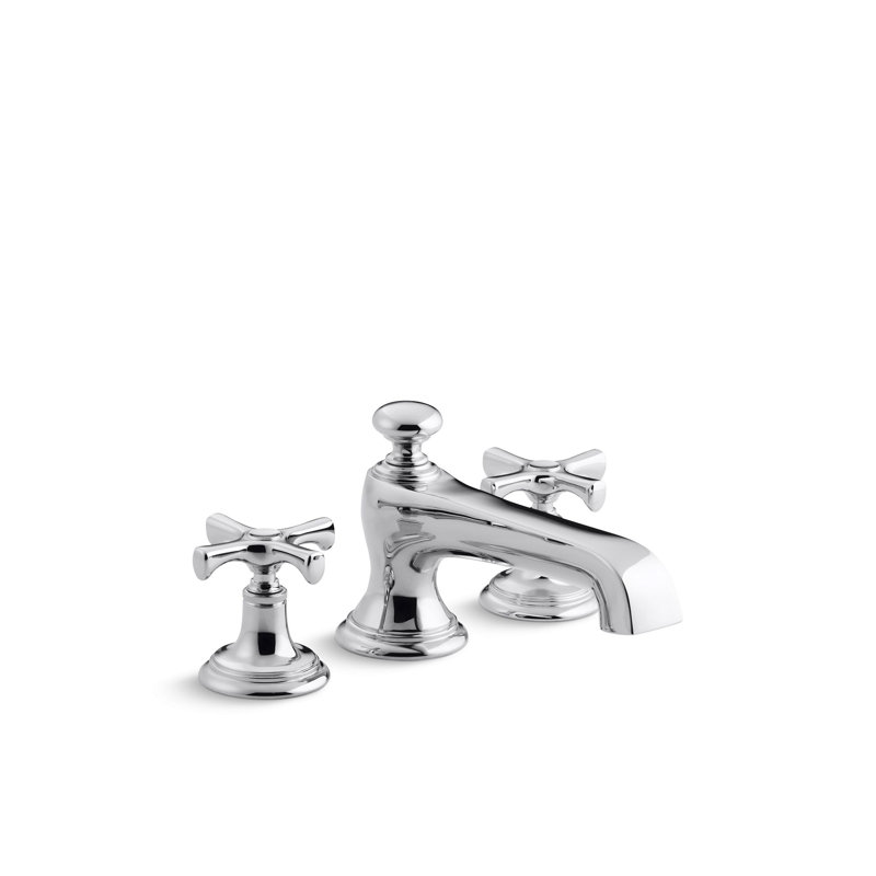 Bellis® Deck-Mount Bath Faucet, Cross Handle