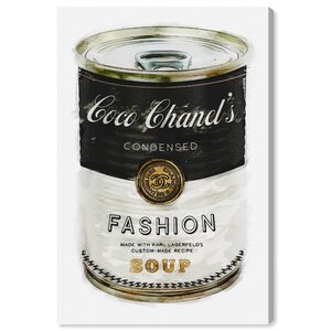 Fashion Soup - Graphic Art on Canvas