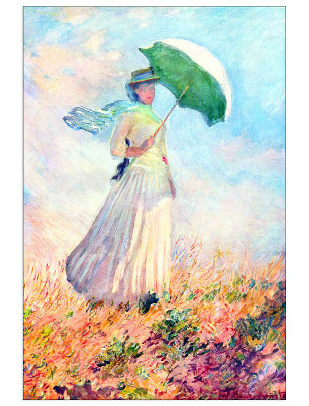 Claude Monet - Wrapped Canvas Painting, 90cm H x 60cm W x 1.8cm D