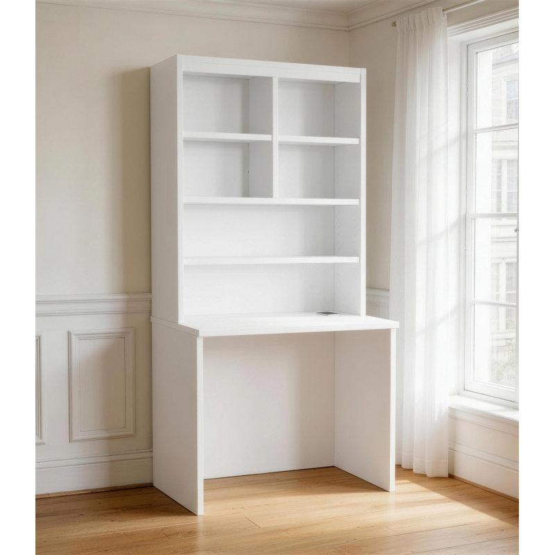 Natividad Writing Desk, White