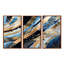 «Summer River Glam Sparkling Gold - Waves», ensemble de reproduction d'art mural-1712000973-1712000972