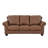 Stephie 90" Genuine Leather Rolled Arm Sofa-20120020