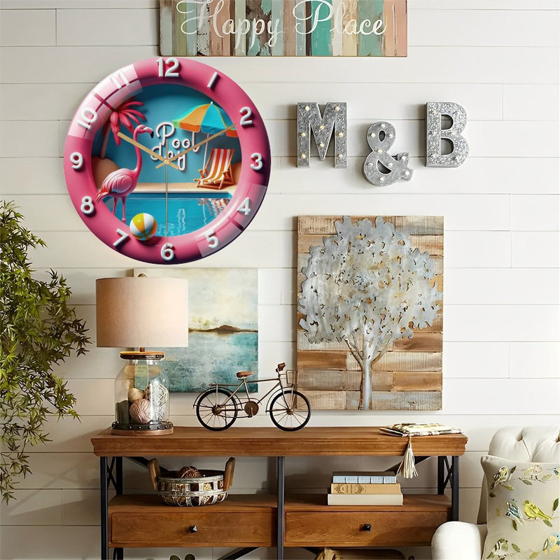 Horloge murale 12 po