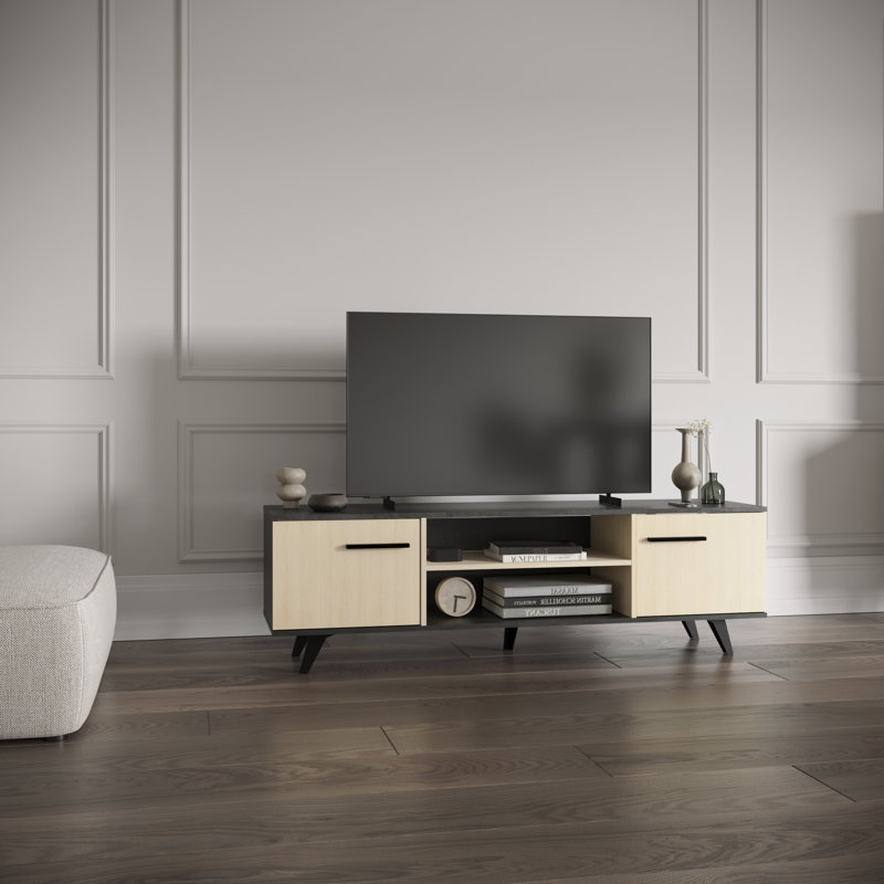 KENT Unfinished TV Stand for TVs up to 60"