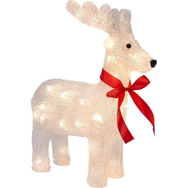 Acrylic Reindeer Christmas Decoration