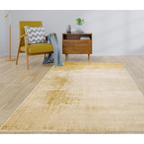 Tapis jaune moutarde, jaune foncé, abstrait, rustique, moderne et minimaliste Tapis 3 x 5 3 x 10 4 x 6 5 x 8 6 x 90 8 x 10 9 x 12 pieds