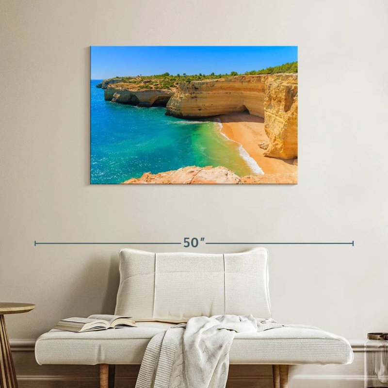 Ravi Golden Rock Cliff, Portugal, H 26 po x l 39 po