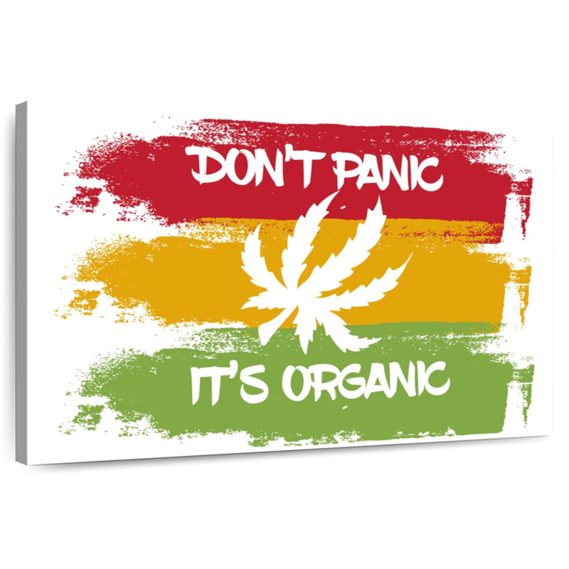 Senne Organic Marijuana, 24" H x 36" W