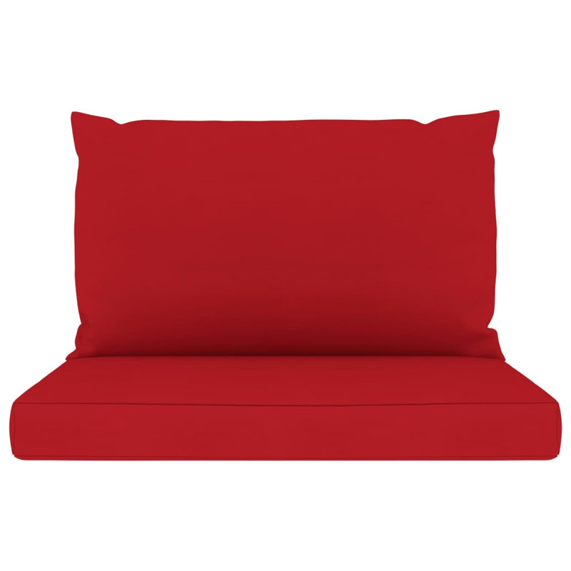 Coussin de siège / dossier d'extérieur, Rouge