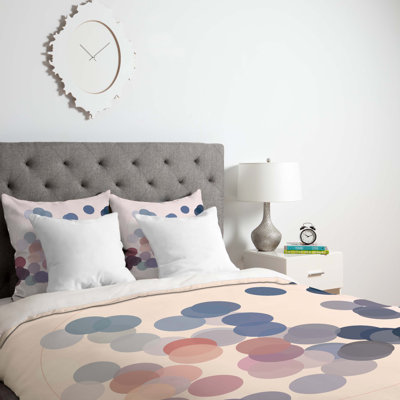 Gabi Glam Polyester Dots Duvet Cover