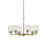 Winslow 6 - Light Steel Dimmable Round Chandelier