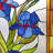 Plants & Flowers Window Panel
