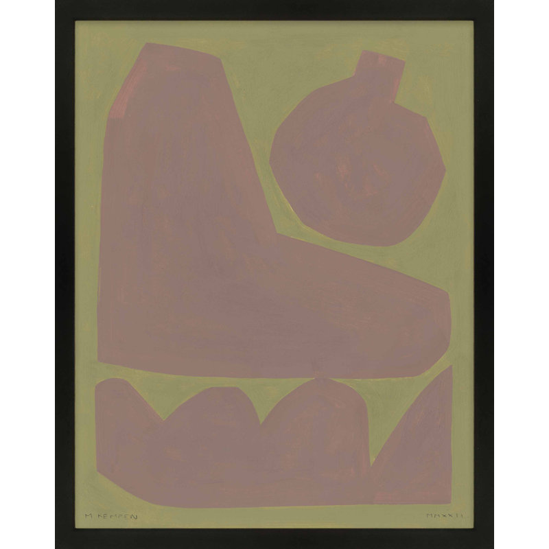 Ash 4 Print by Michael Kempen, Black Framed, 20"H x 16"W x 1.25"D
