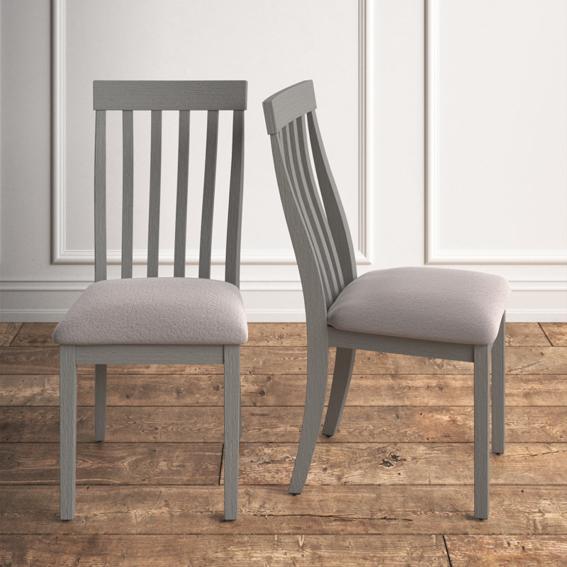 Leward 18.5'' H Upholstered Side Chair, Gray