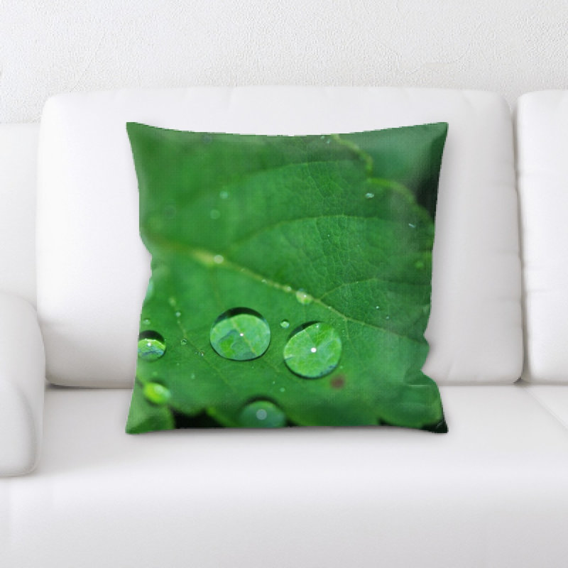 Microsuede Throw Pillow