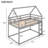 Gray Twin Over Bunk - Included, House Bed For Relaxing Nights Low Stable House-Like With-805954833