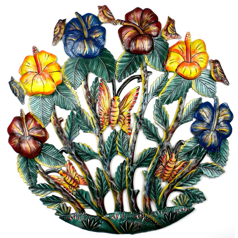 Décoration murale "jardin fleur"