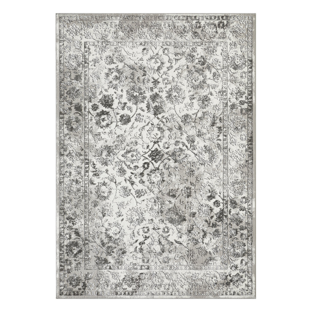Raashid Oriental Indoor Rug Bungalow Rose Rug 