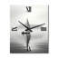 Voilier Simplicity At Lake - Horloge murale moderne bord de mer-2046418713
