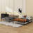 Metal Bunk Bed With Underbed Trundle-559389414-559389413
