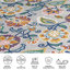 Tapis Cabana 432 à motif floral pour intérieur/extérieur-1308124143