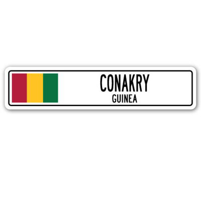 Panneau de signalisation en aluminium Aida Conakry