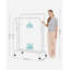 Sarka 103.5cm Rolling Clothing Rack