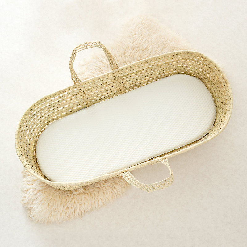 Tiny Dreamer™ - Premium Foam Moses Basket Mattress (74 x 28cm)