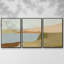 Stacked Landscape I - Toile encadrée multi-pièces-212024532-212024535