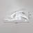 Altynbek Acrylic LED Semi Flush Mount