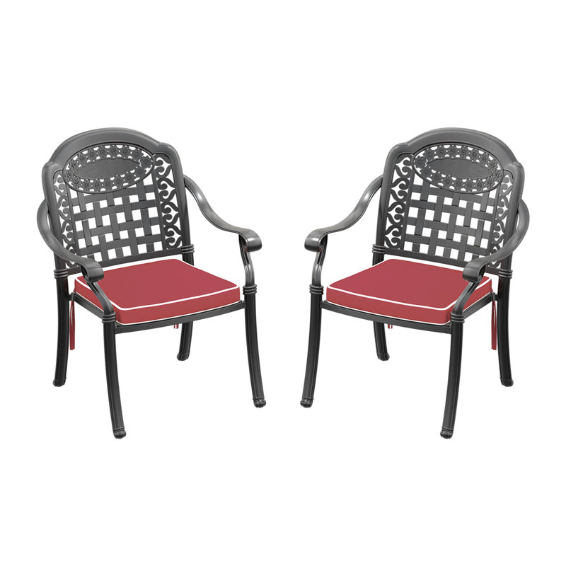 Cast Aluminum Patio Swivel Chair