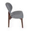 Katiranoma 47cm H Fabric Upholstered Side Chair in Grey