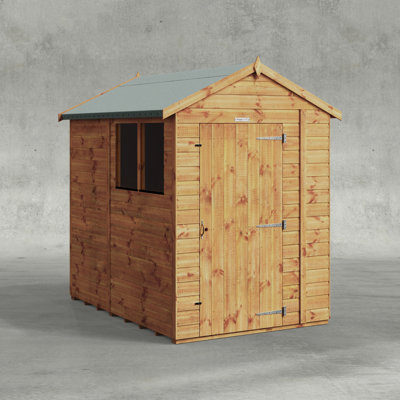 Powersheds 7 x 5ft Timber Tongue & Groove Garden Shed