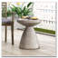 Table d'appoint d'extérieur en béton léger