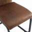 Chaise de salle à manger. Dossier arqué ergonomique + structure en métal renforcé. Ensemble de 2.-1341028465-1341028467-1341028469