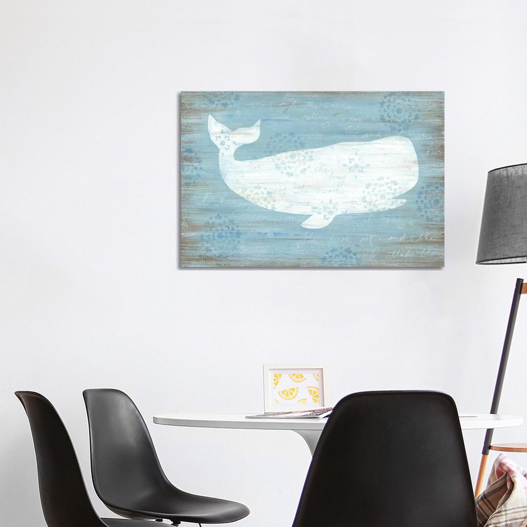 Ocean Whale by Annie LaPoint - Wrapped Canvas Gallery-Wrapped Canvas Giclée