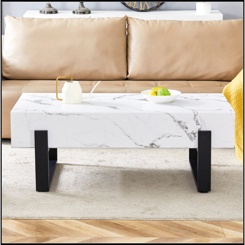 Modern Sturdy MDF Coffee Table With Stylish Design For Versatile Use