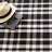 Tattersall Black Handwoven Indoor/Outdoor Rug-41078734