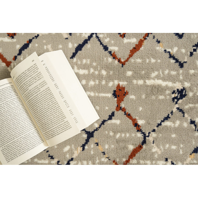 Adelheide Ikat Indoor Rug, Rectangle 7'8" x 11'