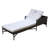 100% Combed Cotton Terry Monogrammed Patio Chaise Lounge Chair Cover-1638982565