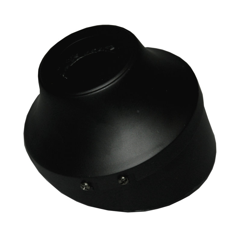 Ceiling Fan Sloped Adapter, Matte Black