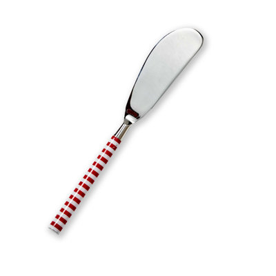 Candy Stripe Spreader Red Stainless Steel Everyday