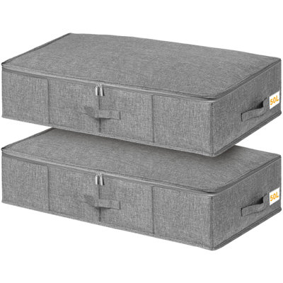 Brayden Studio Fabric Underbed Storage
