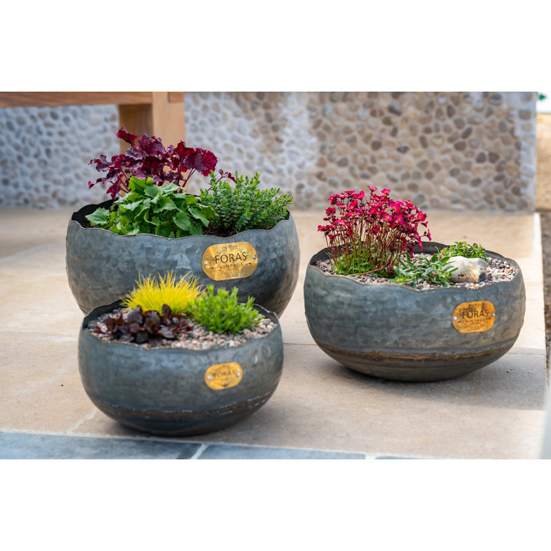 Metal Pot Planter