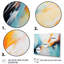 Azur bleu jaune fusion 2 - art mural abstrait-134015788-134015954