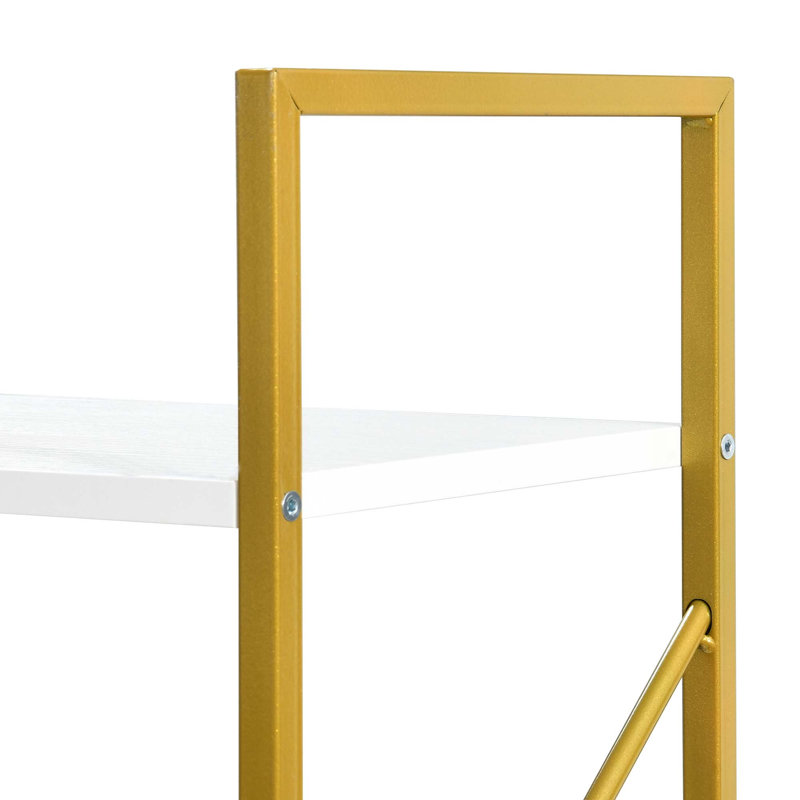 Étagère à livres en bois H 62,2 "x l 31,5" Lima