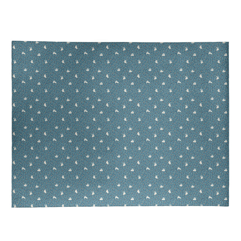 Tapis de lapin blue, Rectangle 9 pi x 12 pi