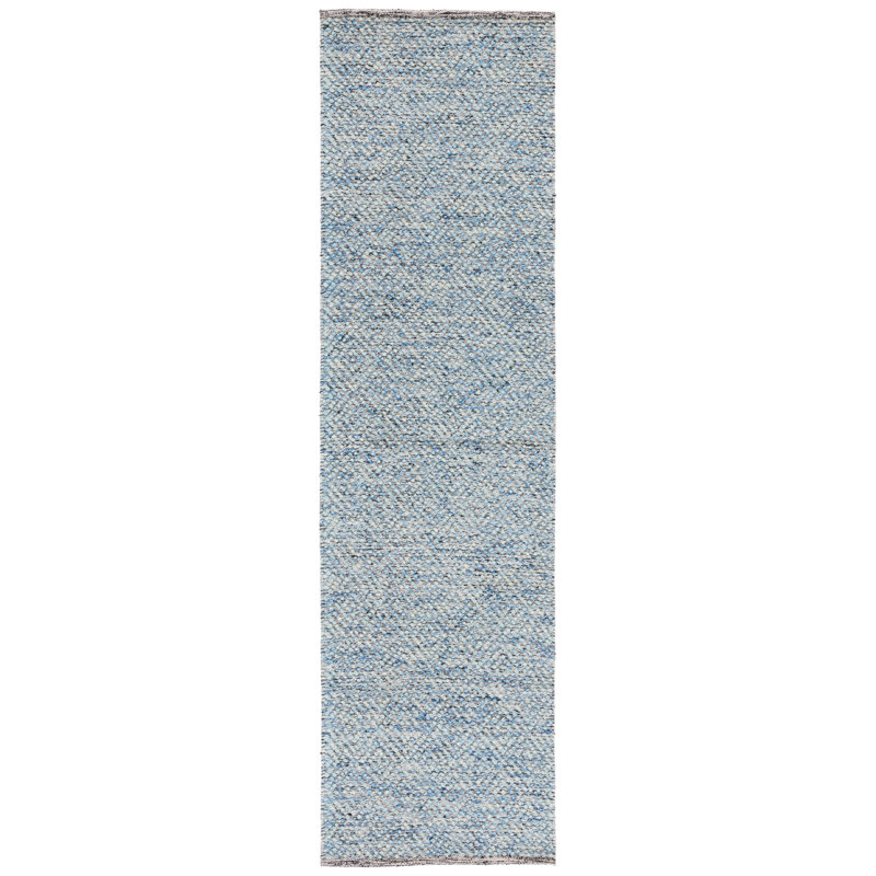Lauren Ralph Lauren Eleanora Hand Woven, Wool, Blue Area Rug, Runner 2'3" x 6'